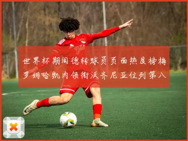 世界杯期间德转球员页面热度榜梅罗姆哈凯内领衔沃齐尼亚位列第八